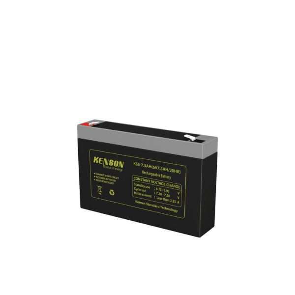 Kenson-6V-7.5Ah-Rechargeable-Battery