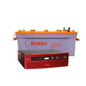 Exide GQP 1125VA Inverter and Rimso 200Ah Tubular Battery Exide-GQP-1125VA-Inverter-and-Rimso-200Ah-Tubular-Battery