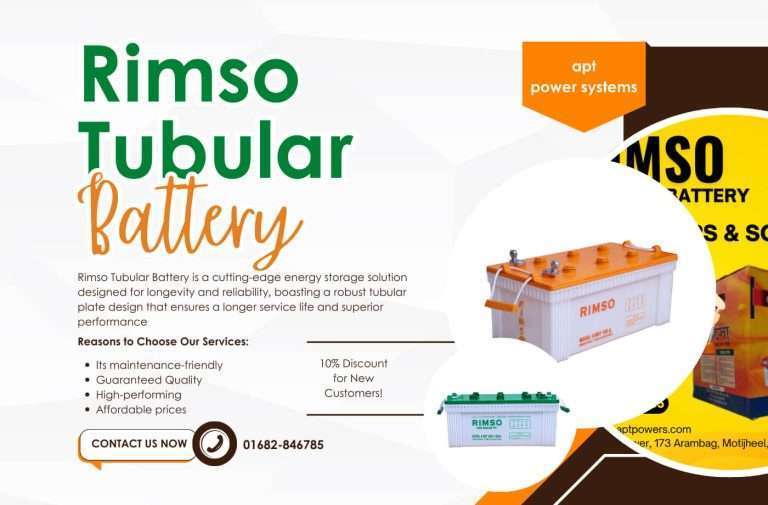 Rimso Battery | Rimso Tubular Battery