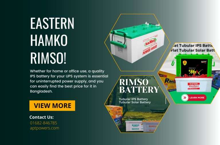 Buy IPS Battery for UPS in Bangladesh: Get the Best Price