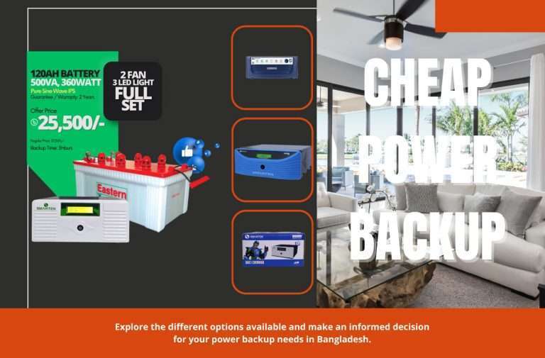 Cheap Power Backup: Mini IPS Prices in Bangladesh