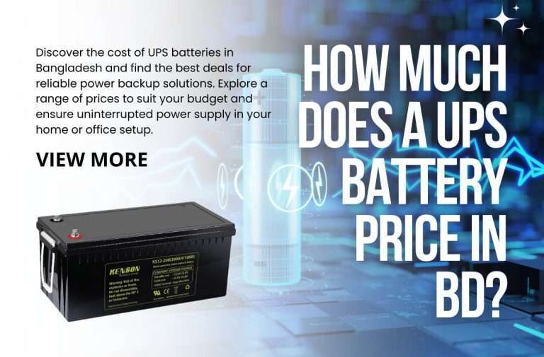 How Much Does a UPS Battery price in bd?